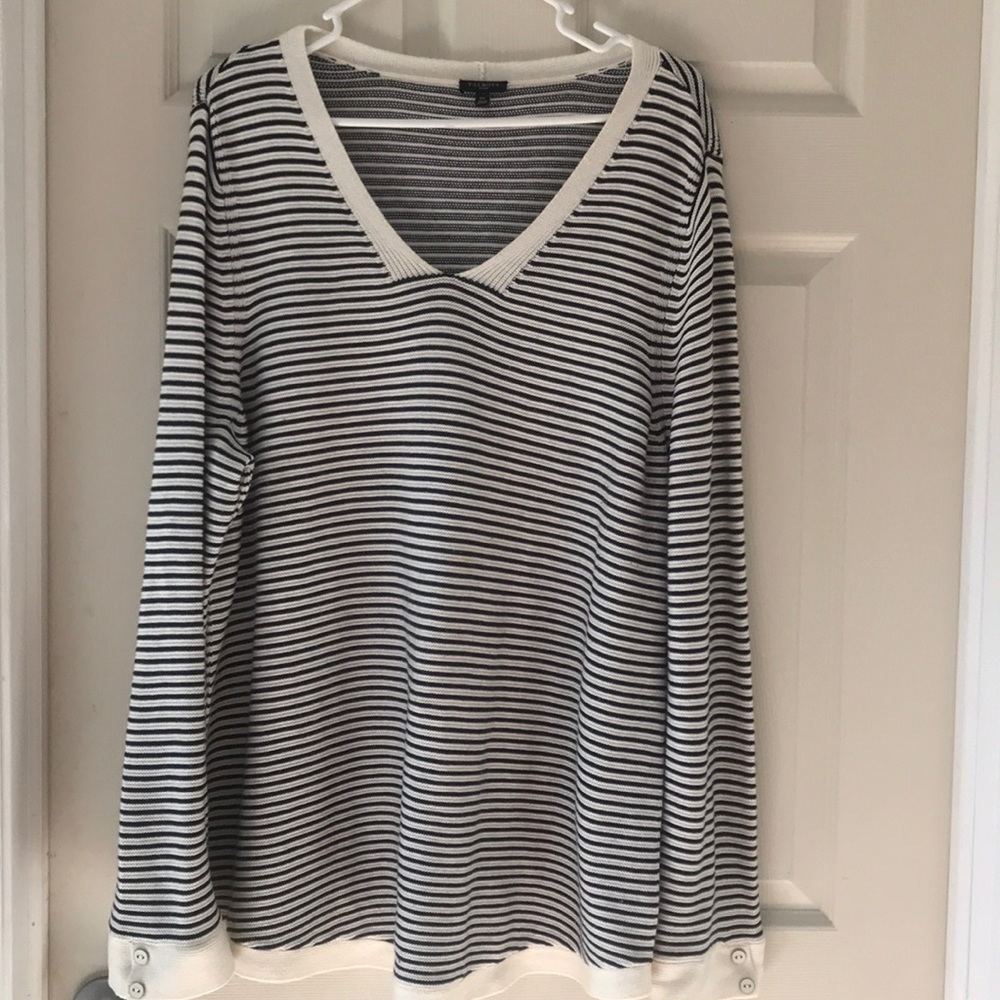 Talbots Striped Sweater 2x